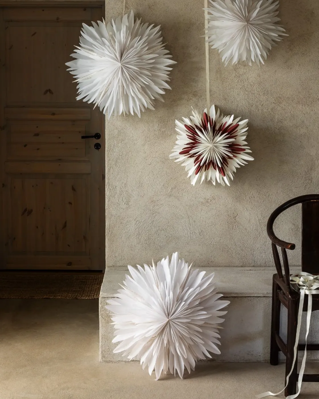 GRANIT Adventsstjärna Isadora 60cm Vit- Julbelysning