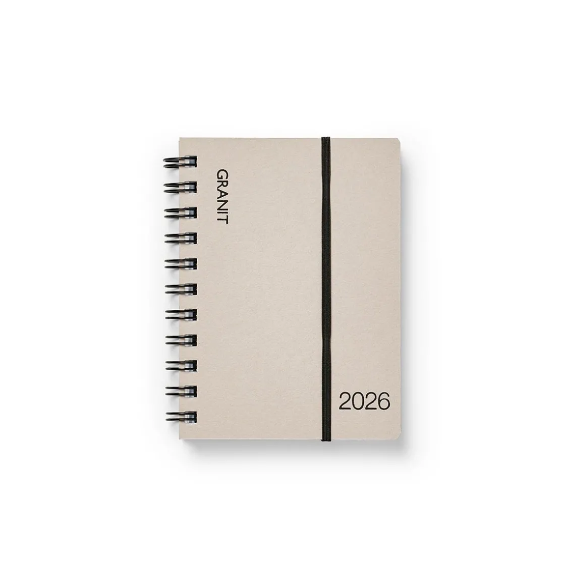 GRANIT Agenda A6 2026 Beige- Kalendrar & Skrivblock