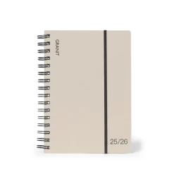 GRANIT Agenda A5 2025/2026 Beige- Kalendrar & Skrivblock