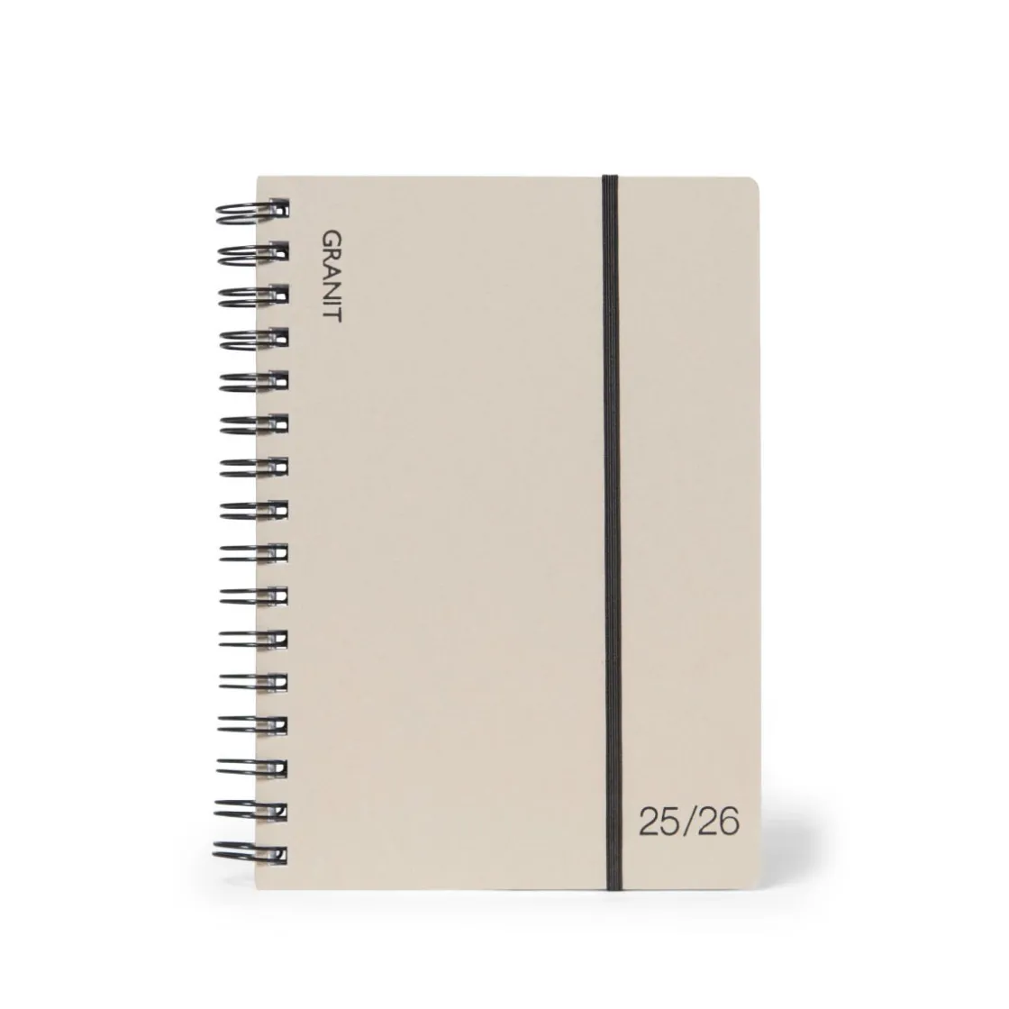 GRANIT Agenda A5 2025/2026 Beige- Kalendrar & Skrivblock
