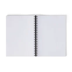 GRANIT Anteckningsbok A4 Olinjerat Svart- Kalendrar & Skrivblock