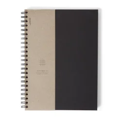 GRANIT Anteckningsbok A4 Rutat Grafit- Kalendrar & Skrivblock