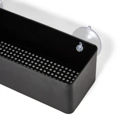 GRANIT Badrumshylla Noa Sugpropp Svart- Badrumstillbehör