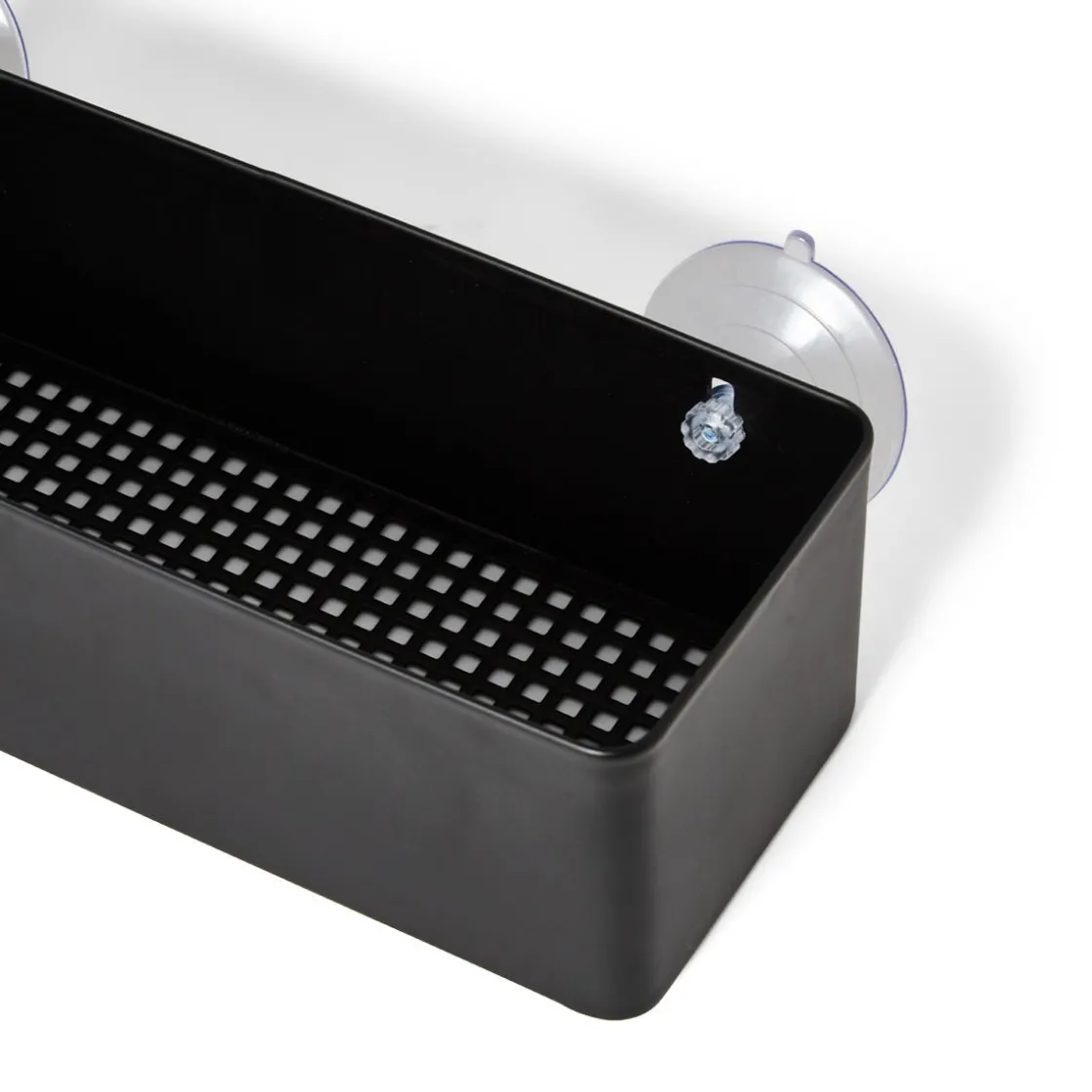 GRANIT Badrumshylla Noa Sugpropp Svart- Badrumstillbehör