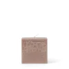 GRANIT Blockljus Stearin Kub 8x8cm Beige- Ljus