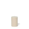 GRANIT Blockljus Stearin 10x6,8cm Beige- Ljus