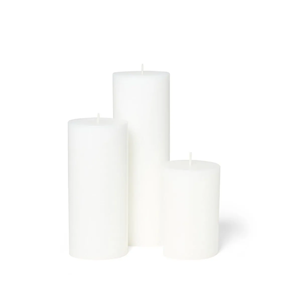 GRANIT Blockljus Stearin 15x6,8cm Vit- Ljus