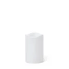 GRANIT Blockljus Timer LED 11,5x7,5cm Vit- Utebelysning
