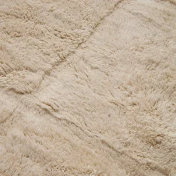 GRANIT Bomullsmatta Tuftad Ruta 200x300cm Natur- Mattor