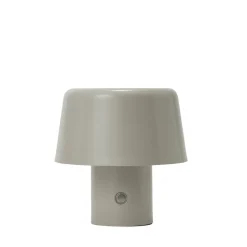 GRANIT Bordslampa Portabel LED Beige- Utebelysning|Skrivbordstillbehör