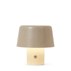 GRANIT Bordslampa Portabel LED Beige- Utebelysning|Skrivbordstillbehör