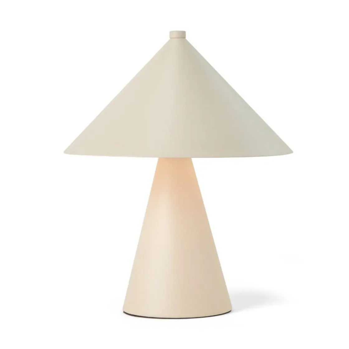GRANIT Bordslampa Tratt 25x29cm Beige- Lampor|Kontorsbelysning
