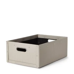 GRANIT Box B 39x27cm Beige- Skrivbordsförvaring|Boxar