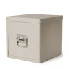 GRANIT Box Kub 30x30cm Beige- Skrivbordsförvaring|Boxar
