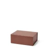 GRANIT Box Ted Medium 18,5x25cm Roströd- Boxar|Presentinslagning