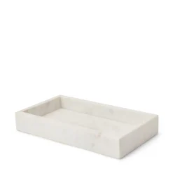 GRANIT Bricka 26,5x15cm Marmor Vit- Dukning|Köksredskap