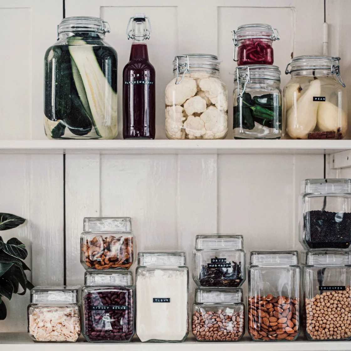 GRANIT Burk Glas Snäpplock 50cl- Växt- & Odlingstillbehör|Köksförvaring