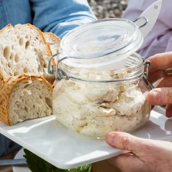 GRANIT Burk Glas Snäpplock 50cl- Växt- & Odlingstillbehör|Köksförvaring