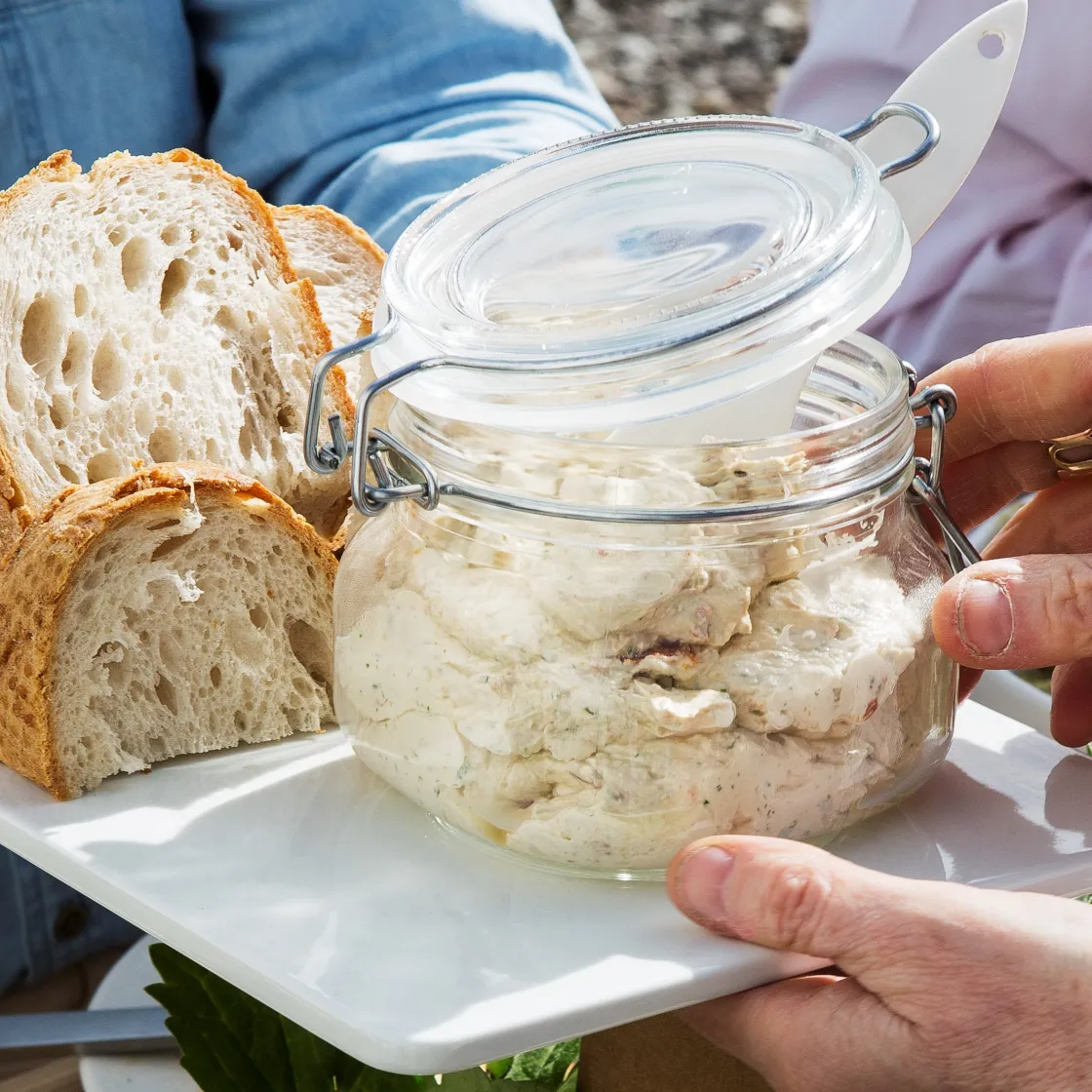 GRANIT Burk Glas Snäpplock 50cl- Växt- & Odlingstillbehör|Köksförvaring