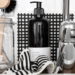 GRANIT Diskborste Trä/Tagel Svart- Städ & Disk