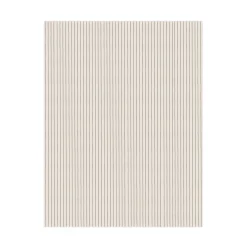 GRANIT Duschdraperi Stripe 180x200cm Bomull Beige/Svart- Badrumstillbehör