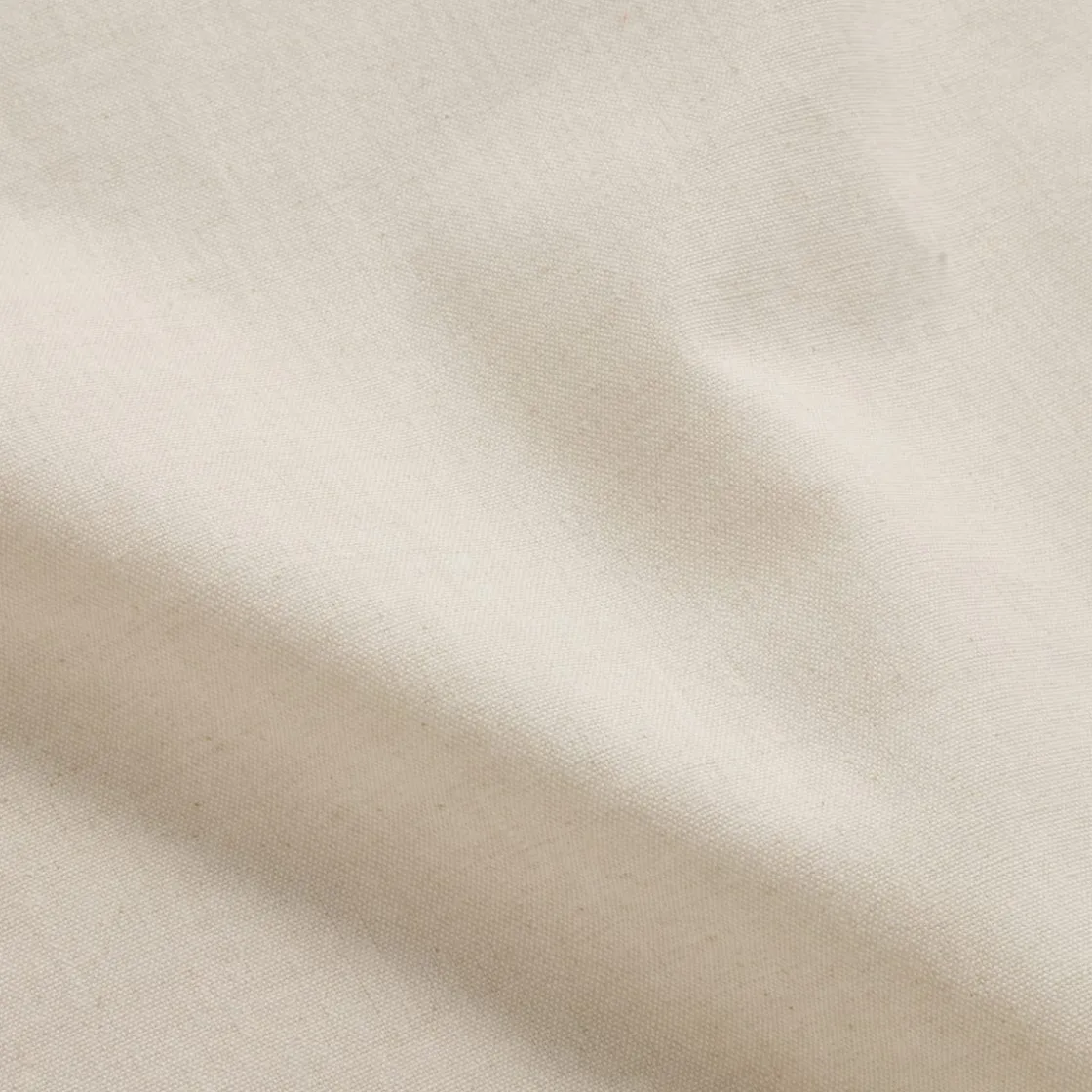 GRANIT Duschdraperi 180x200cm Bomull Beige- Badrumstillbehör