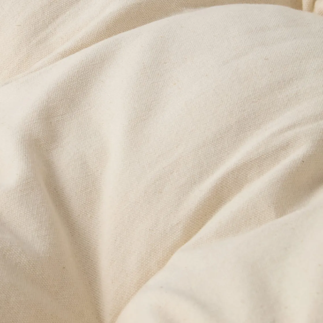 GRANIT Dyna Rund Slätväv 130cm Naturvit- Utemöbler|Rottingmöbler & Inredning