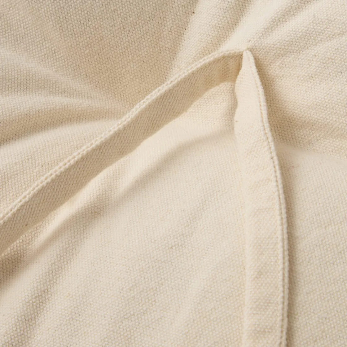 GRANIT Dyna Rund Slätväv 130cm Naturvit- Utemöbler|Rottingmöbler & Inredning