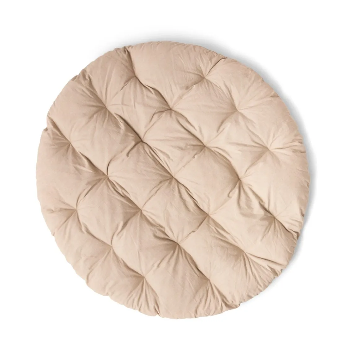 GRANIT Dyna Rund Slätvävd 130cm Beige- Möbler