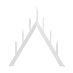 GRANIT Elljusstake Arrow 7L Vit- Lampor|Julbelysning