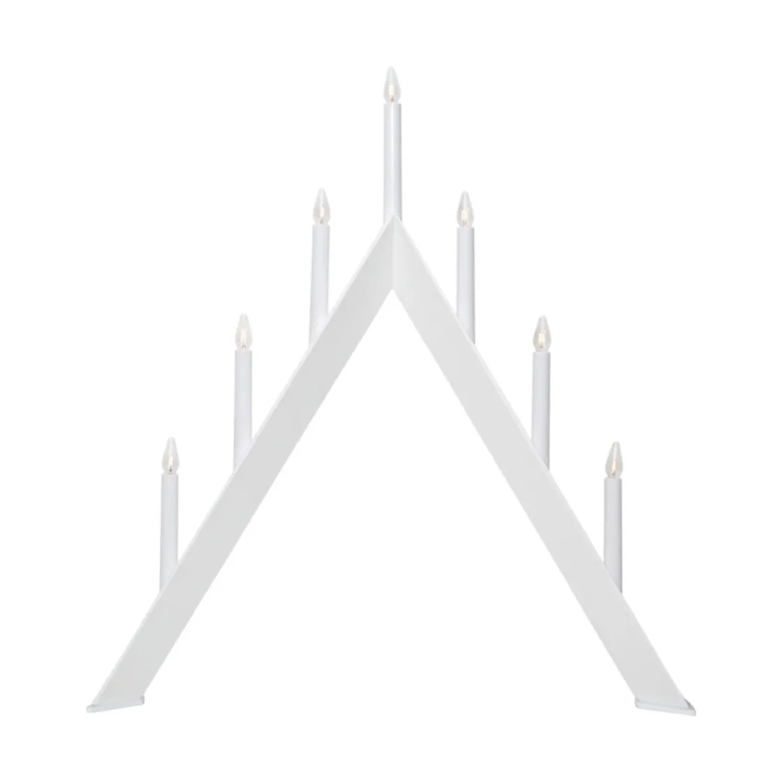 GRANIT Elljusstake Arrow 7L Vit- Lampor|Julbelysning