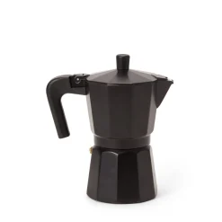 GRANIT Espressobryggare 6 Koppar Svart- Köksredskap