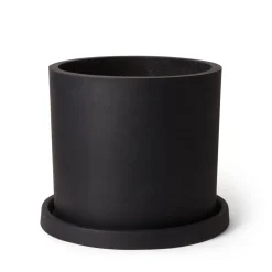 GRANIT Fat Betong 42cm Svart- Krukor|Krukor