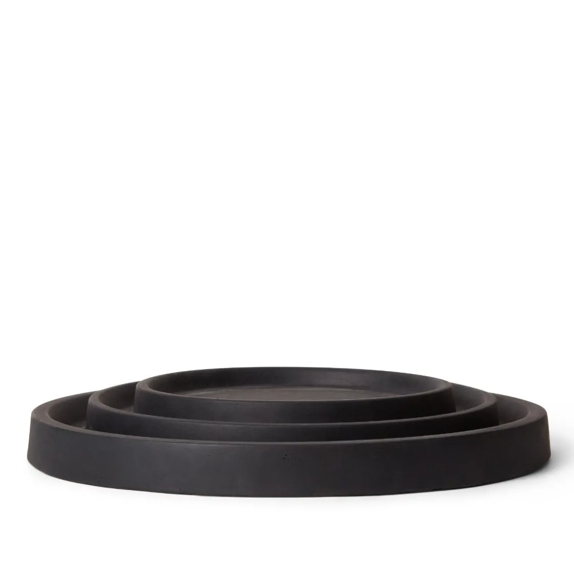 GRANIT Fat Betong 42cm Svart- Krukor|Krukor