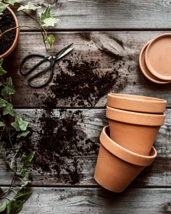 GRANIT Fat Terrakotta 11cm- Växt- & Odlingstillbehör|Krukor