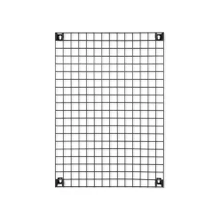 GRANIT Förvaringstavla Rutnät 42x60cm Svart- Förvaringstavlor Med Tillbehör|Häng- & Väggförvaring