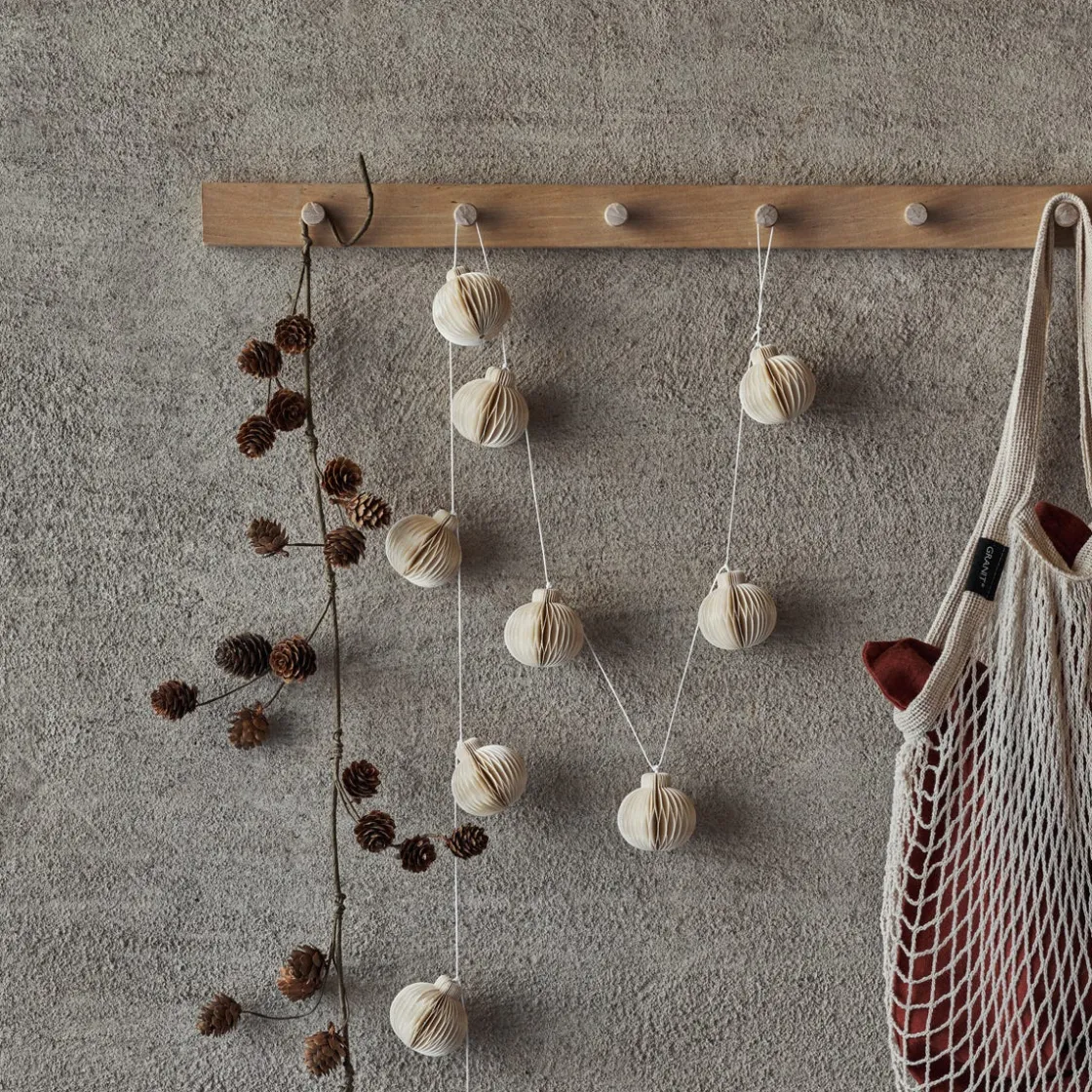 GRANIT Girlang Kotte 1,5m- Juldekorationer