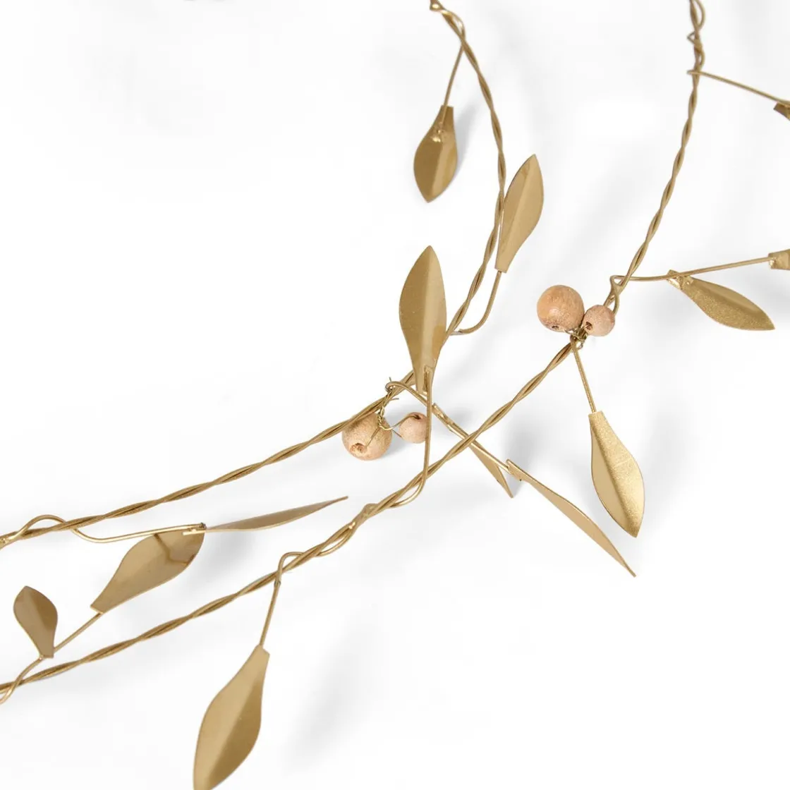 GRANIT Girlang Mistel 2m Mässing- Juldukning|Juldekorationer