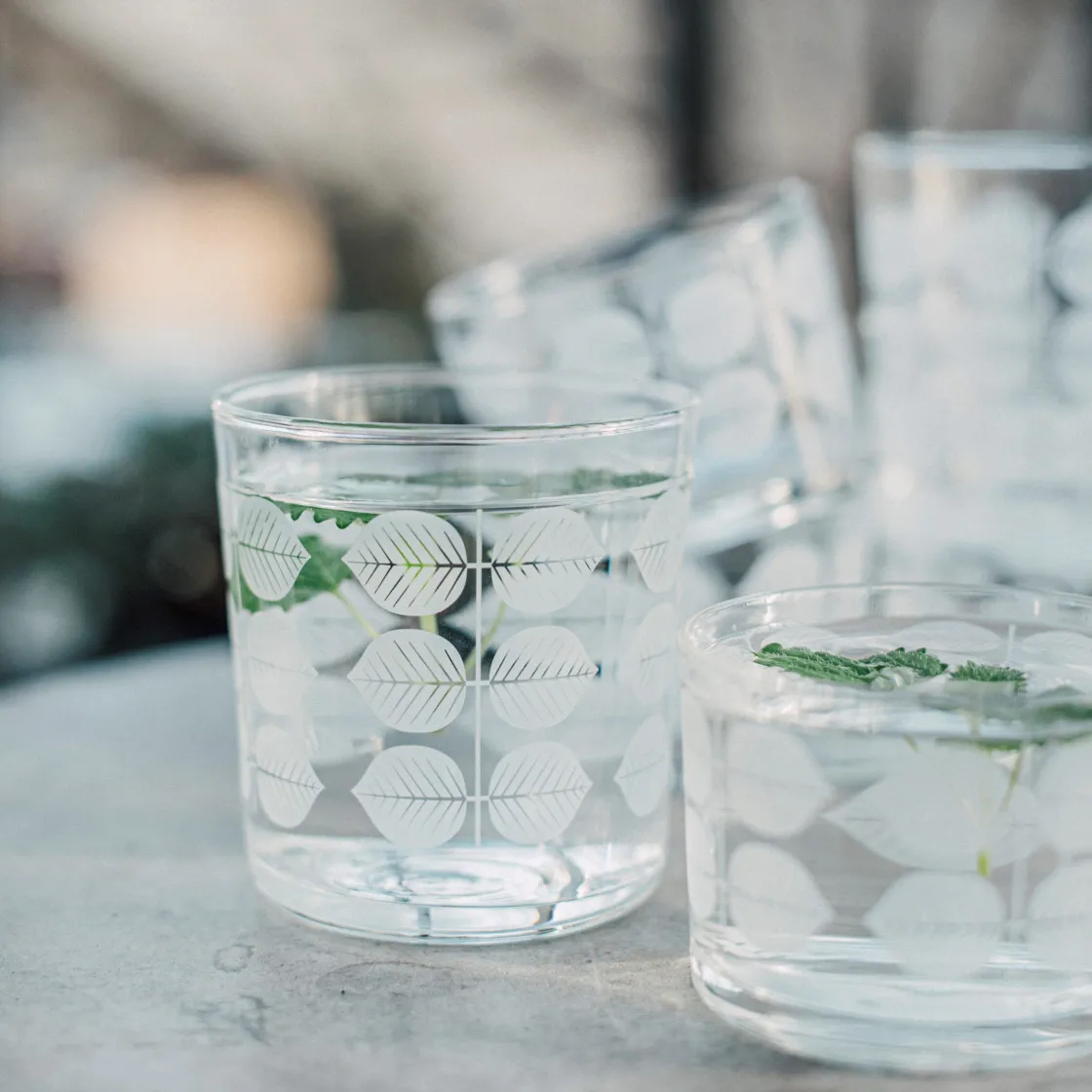 GRANIT Glas Stig Lindberg Mellan 37cl Berså- Glas