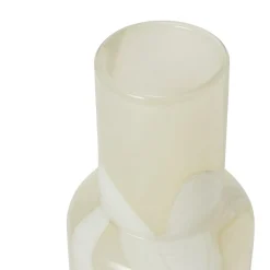 GRANIT Glasvas Akvarell 15x30cm Beige- Vaser