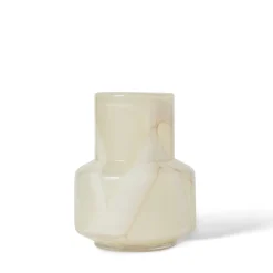 GRANIT Glasvas Akvarell 15x20cm Beige- Vaser