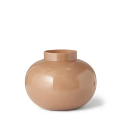 GRANIT Glasvas Rund Beige- Vaser