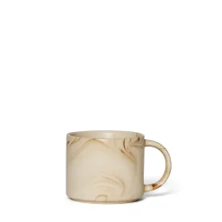 GRANIT Glöggmugg Peg 10cl Stengods Beige- Porslin