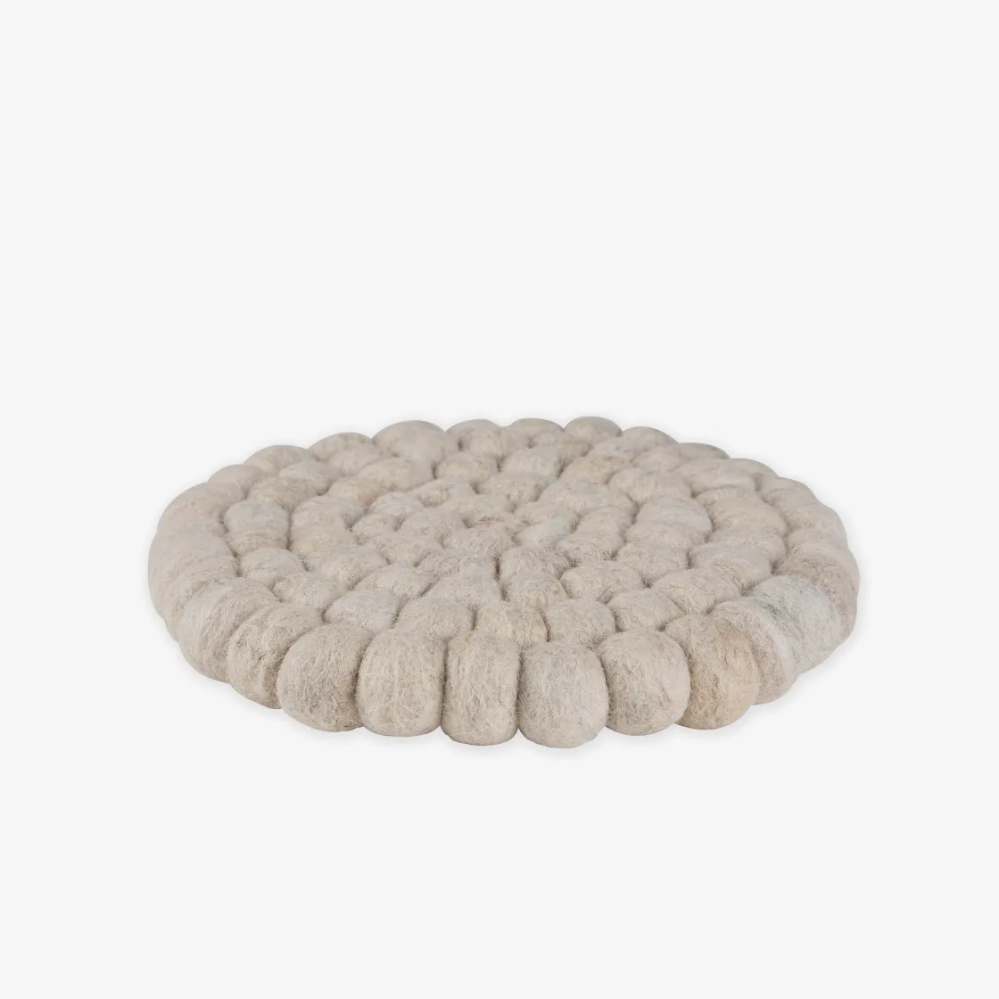 GRANIT Grytunderlägg 20cm Ull Beige- Dukning