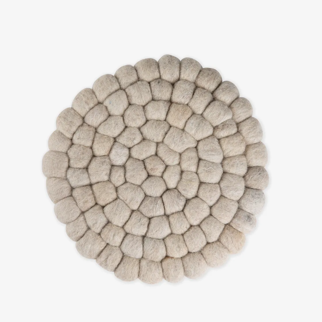 GRANIT Grytunderlägg 20cm Ull Beige- Dukning