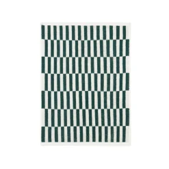 GRANIT Handduk Avon 50x70cm Bomullsfrotté Grön/Vit- Handdukar & Badlakan