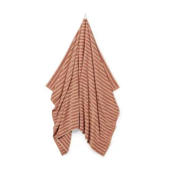 GRANIT Handduk Line 100x150cm Bomullsfrotté Mocha- Handdukar & Badlakan