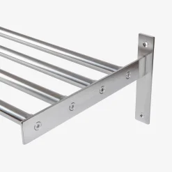 GRANIT Hatthylla/Skohylla 27x78cm Rostfritt Stål- Hallmöbler & Förvaring