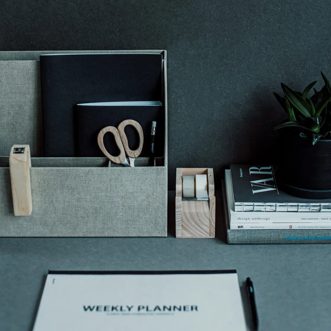 GRANIT Häftapparat Trä- Skrivbordstillbehör