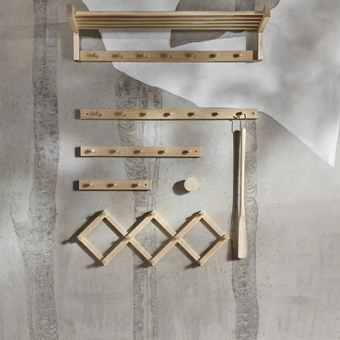 GRANIT Hängare Bob Björk 3x6cm- Häng- & Väggförvaring